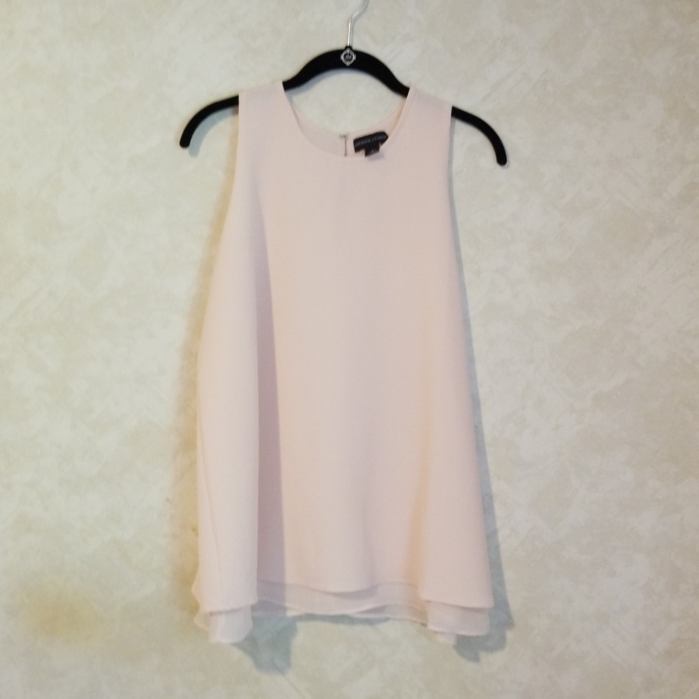 Adrienne Vittadini peach/pink top